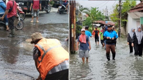 Gerak Cepat! Kadis PU Kota Langsung Tangani Banjir di Bandar Lampung