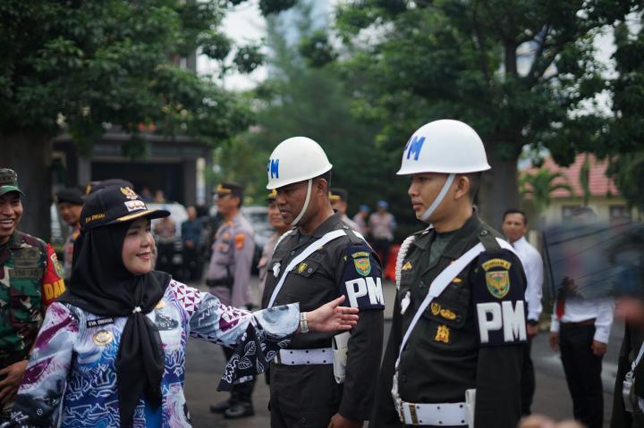 Wali Kota Bandar Lampung Pimpin Apel Gelar Pasukan Operasi Ketupat Krakatau 2025