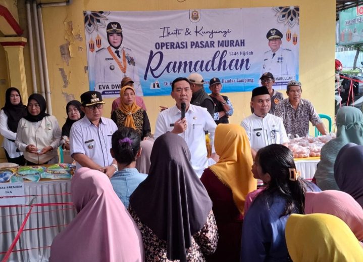 Pemkot Bandar Lampung Gelar Pasar Murah Bersubsidi di 20 Kecamatan, Warga Antusias Serbu Bahan Pokok Murah