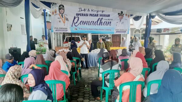 Pemkot Bandar Lampung Gelar Operasi Pasar Murah Tahap III di 20 Kecamatan