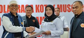 Eva Dwiana Kembali Pimpin KONI Bandar Lampung Secara Aklamasi