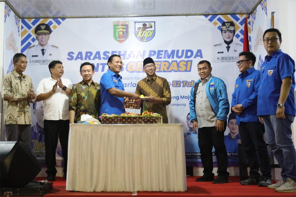 Sarasehan KNPI ke-52: Gubernur Lampung Ajak Pemuda Jadi Motor Perubahan Menuju Indonesia Emas 2045