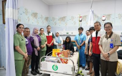 Persit KCK Koorcab Rem 043 Beri Dukungan untuk 13 Anak Penderita Thalasemia