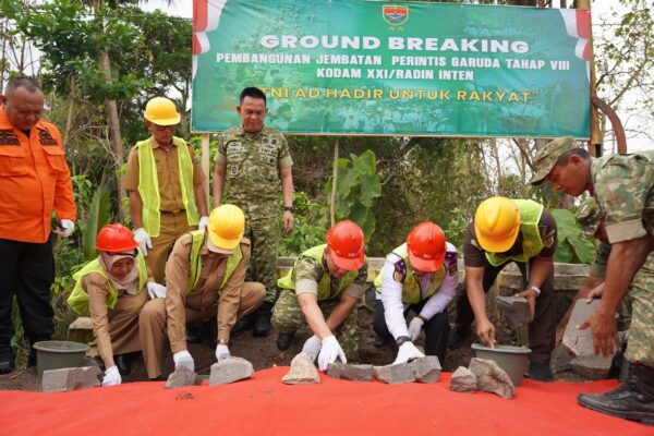 Jembatan Perintis Garuda Tahap VIII Dimulai di Lampung
