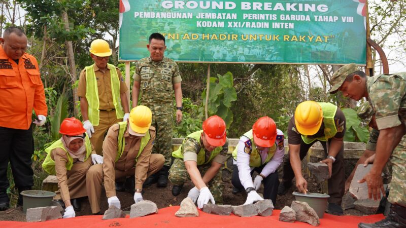 Jembatan Perintis Garuda Tahap VIII Dimulai di Lampung