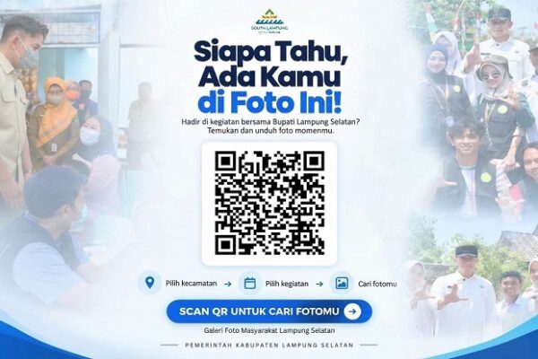 Dokumentasi Kegiatan Pemkab Lampung Selatan Kini Bisa Diunduh Gratis via QR Code